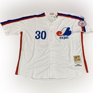 Tim Raines Montreal Expos Jersey Mens XL NWT 1982 Home White